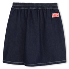 Denim skirt KENZO KIDS 
                    GIRL