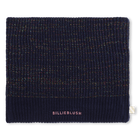 Knitted neck warmer, NAVY, hi-res