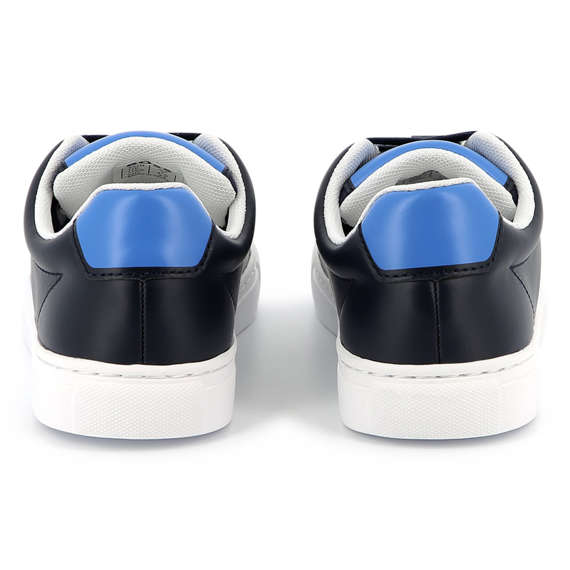 Lace-up leather trainers BOSS 
                        BOY