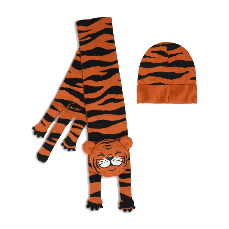 Scarf and beanie set KENZO KIDS 
                        UNISEX