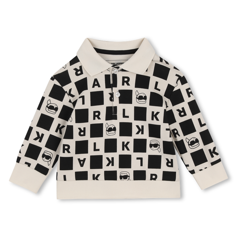 Polo and trouser set KARL LAGERFELD KIDS 
                        BOY