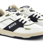 Dual-fabric lace-up trainers BOSS 
                    BOY