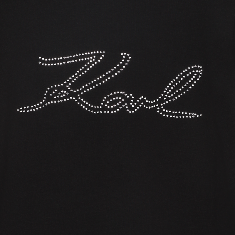 Short-sleeved T-shirt KARL LAGERFELD KIDS 
                        GIRL