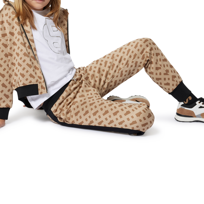 Jacquard hooded cardigan BOSS 
                        GIRL