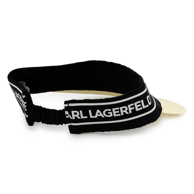 Elasticated visor KARL LAGERFELD KIDS GIRL