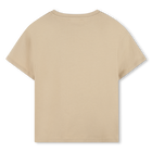 Short-sleeved cotton T-shirt MICHAEL KORS 
                    GIRL