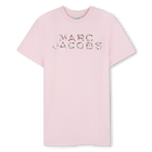 Short sleeve dress, PINK, hi-res
