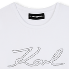 Short-sleeved T-shirt KARL LAGERFELD KIDS 
                    GIRL