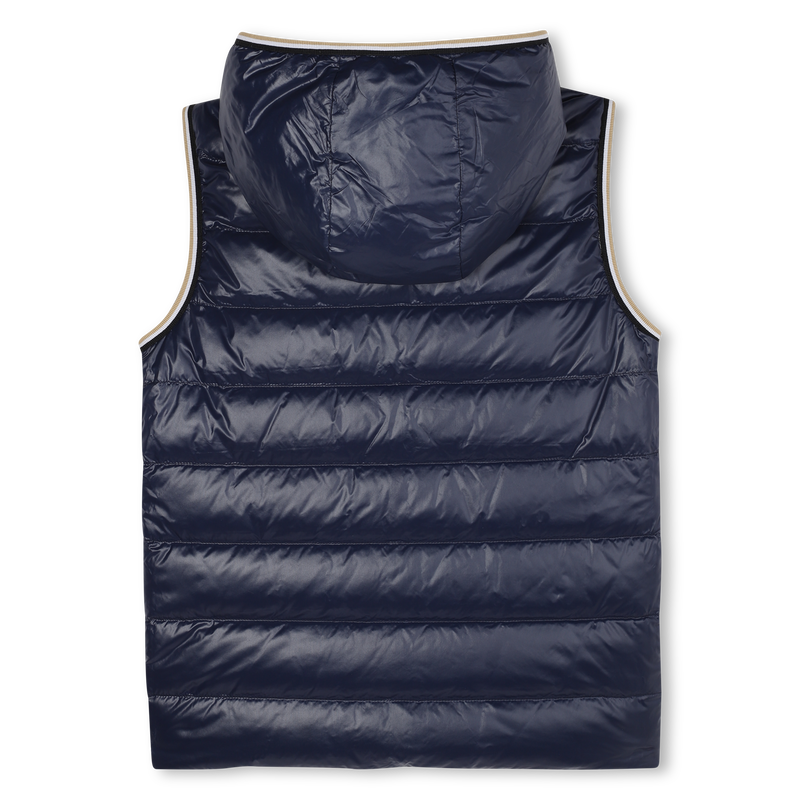 Flann-effect hooded puffer jacket BOSS 
                        BOY