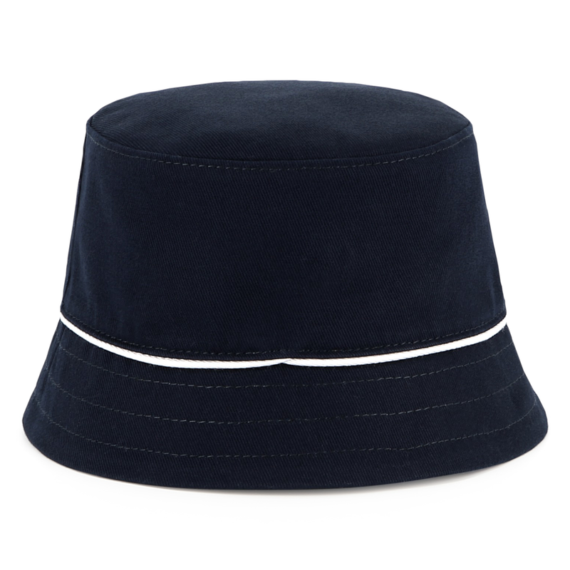 Reversible cotton bucket hat BOSS 
                        BOY