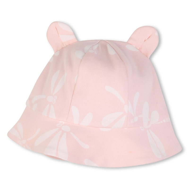 PLAYSUIT AND BUCKET HAT SET KENZO KIDS 
                        GIRL