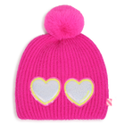 Soft novelty yarn beanie BILLIEBLUSH 
                    GIRL
