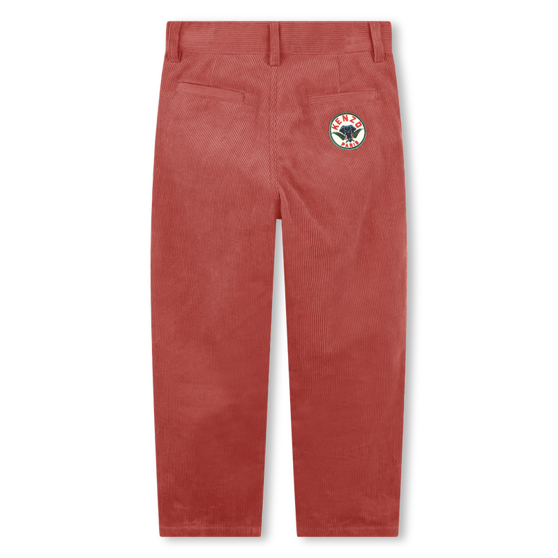 Corduroy trousers KENZO KIDS 
                        BOY