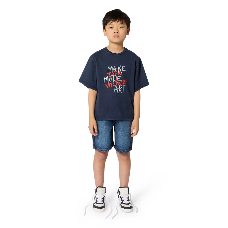 SHORT-SLEEVED T-SHIRT ZADIG & VOLTAIRE 
                        BOY