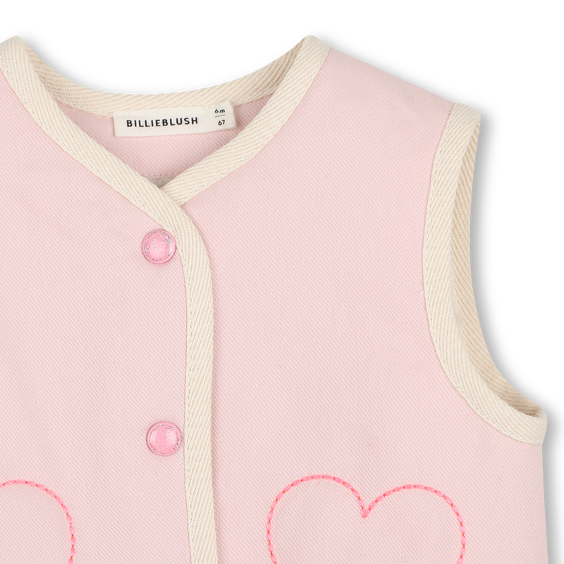 Sleeveless jacket BILLIEBLUSH 
                        GIRL