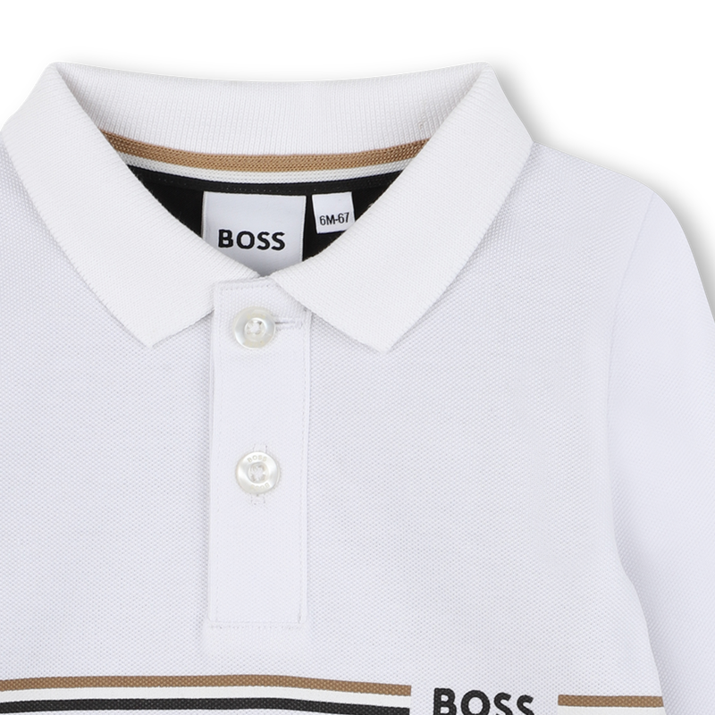 Long-sleeved polo shirt BOSS 
                        BOY