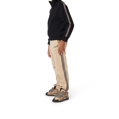 Jogging trousers with trim LANVIN BOY