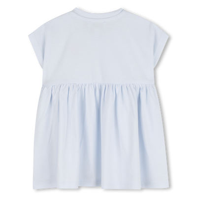 DRESS GATHERED AT THE WAIST KENZO KIDS GIRL