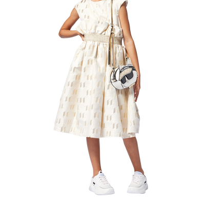 Coated fabric handbag KARL LAGERFELD KIDS GIRL
