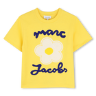 Short sleeve t-shirt, YELLOW, hi-res