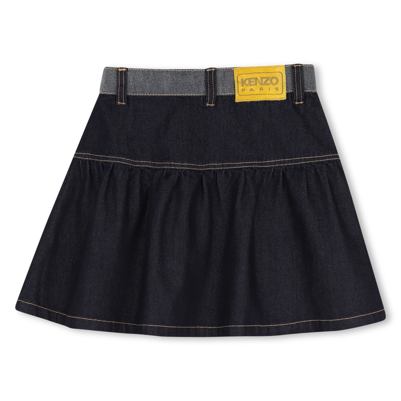 Denim skirt KENZO KIDS 
                        GIRL