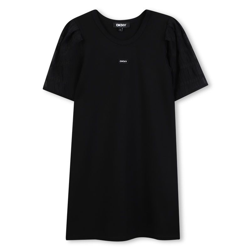 Bi-material party dress DKNY 
                        GIRL