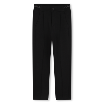 Press-stud jogging bottoms KARL LAGERFELD KIDS BOY