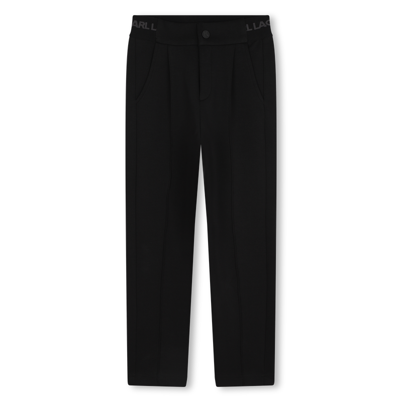 Press-stud jogging bottoms KARL LAGERFELD KIDS 
                        BOY