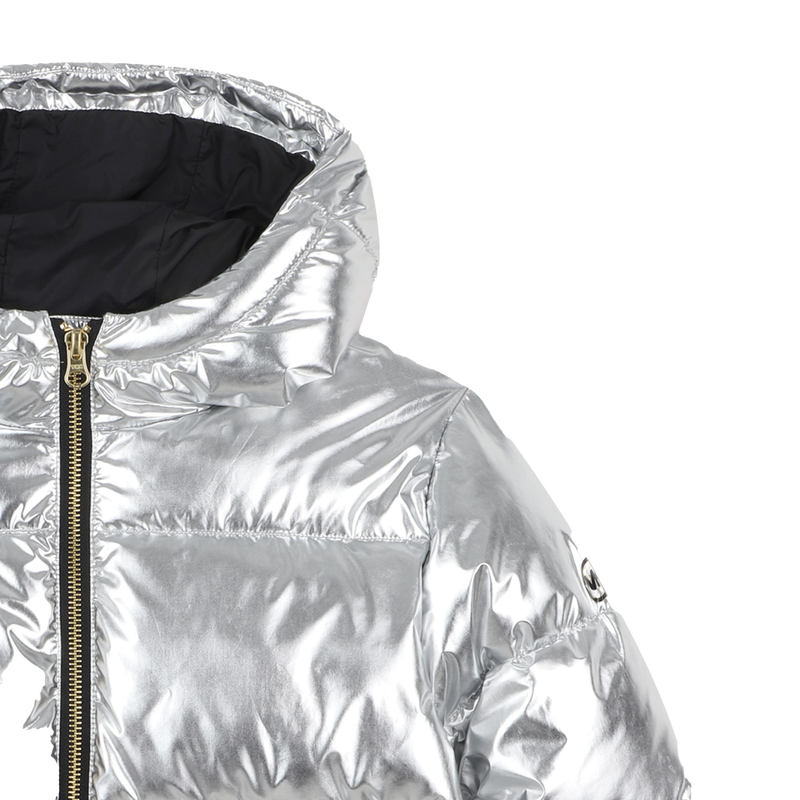 Hooded down jacket MICHAEL KORS 
                        GIRL