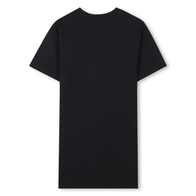 Cotton dress with diamant&eacute;s SONIA RYKIEL GIRL