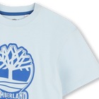 Two-tone T-shirt with logo TIMBERLAND 
                    BOY