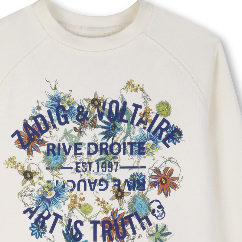 ROUND NECK SWEATSHIRT ZADIG & VOLTAIRE 
                        GIRL