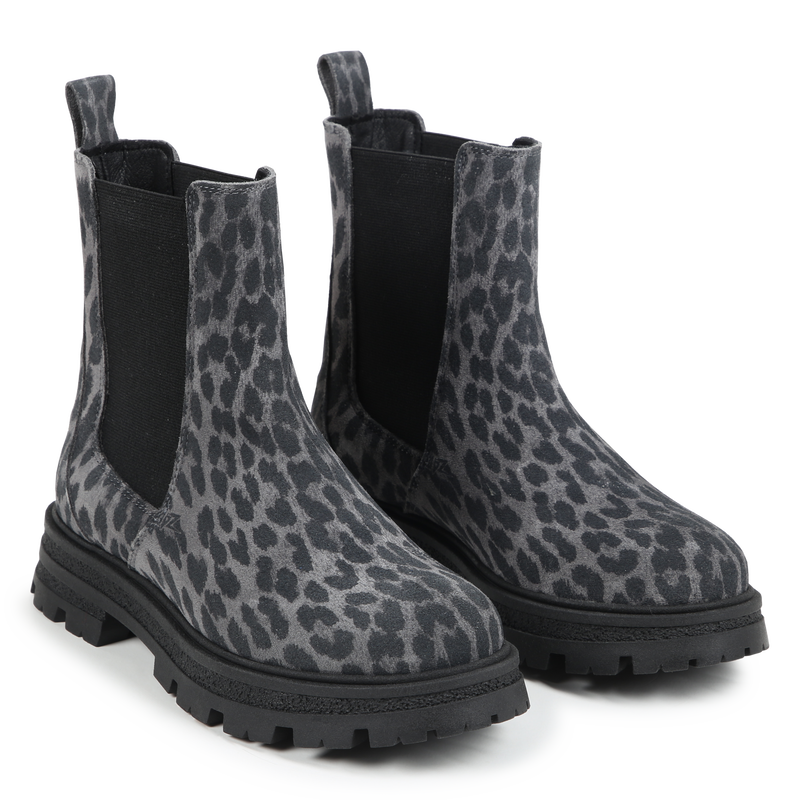 Patterned leather boots ZADIG & VOLTAIRE 
                        GIRL