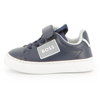 Cowhide leather sneakers BOSS 
                    BOY