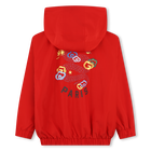 Back-illustrated windbreaker KENZO KIDS 
                    UNISEX
