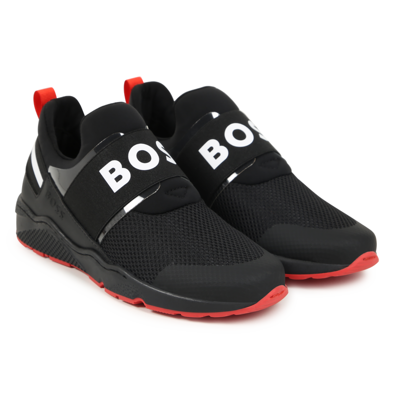 Multi-Material Sneakers BOSS 
                        BOY