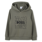 Hoodie, GREEN, hi-res