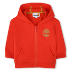 Zip-up hooded sweatshirt TIMBERLAND 
                    BOY