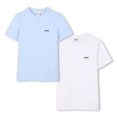 Set of 2 cotton T-shirts BOSS BOY