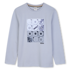 Long sleeve t-shirt, PALE BLUE, hi-res