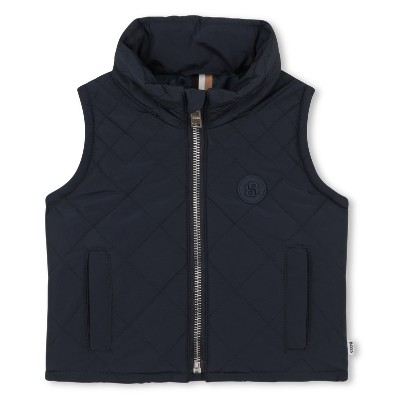 SLEEVELESS HOODED DOWN JACKET BOSS 
                        BOY