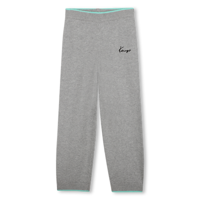 Knit pants KENZO KIDS GIRL
