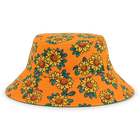 Reversible cotton bucket hat KENZO KIDS 
                    UNISEX