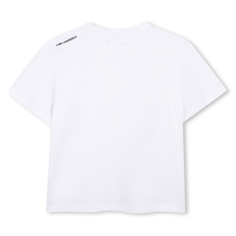 PRINTED T-SHIRT KARL LAGERFELD KIDS 
                        BOY
