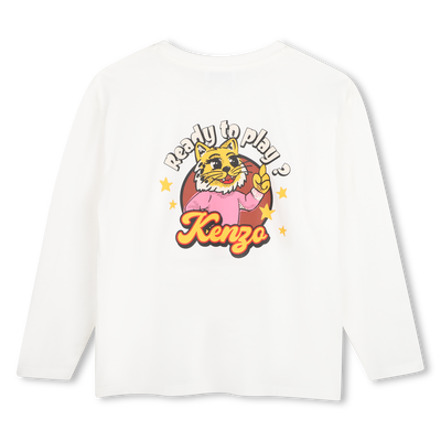 Long sleeve t-shirt KENZO KIDS GIRL
