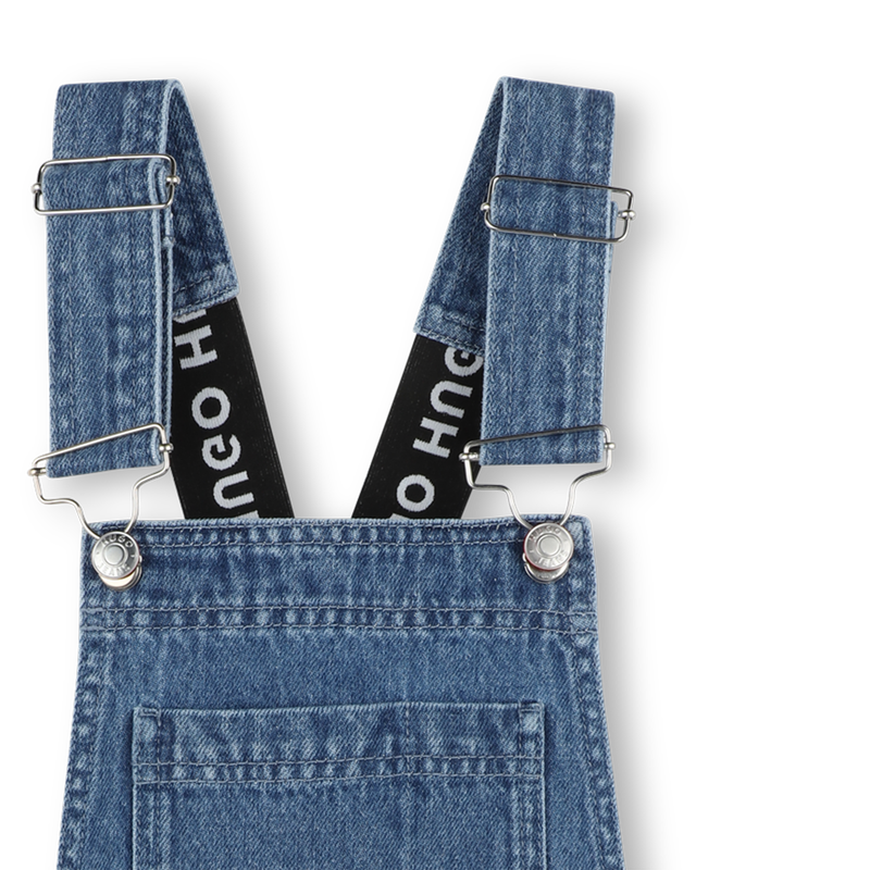 Short denim dungarees HUGO 
                        GIRL