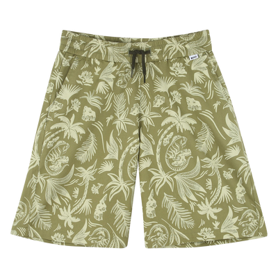 Printed cotton Bermuda shorts BOSS BOY