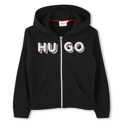 Zip-up hooded sweatshirt HUGO GIRL