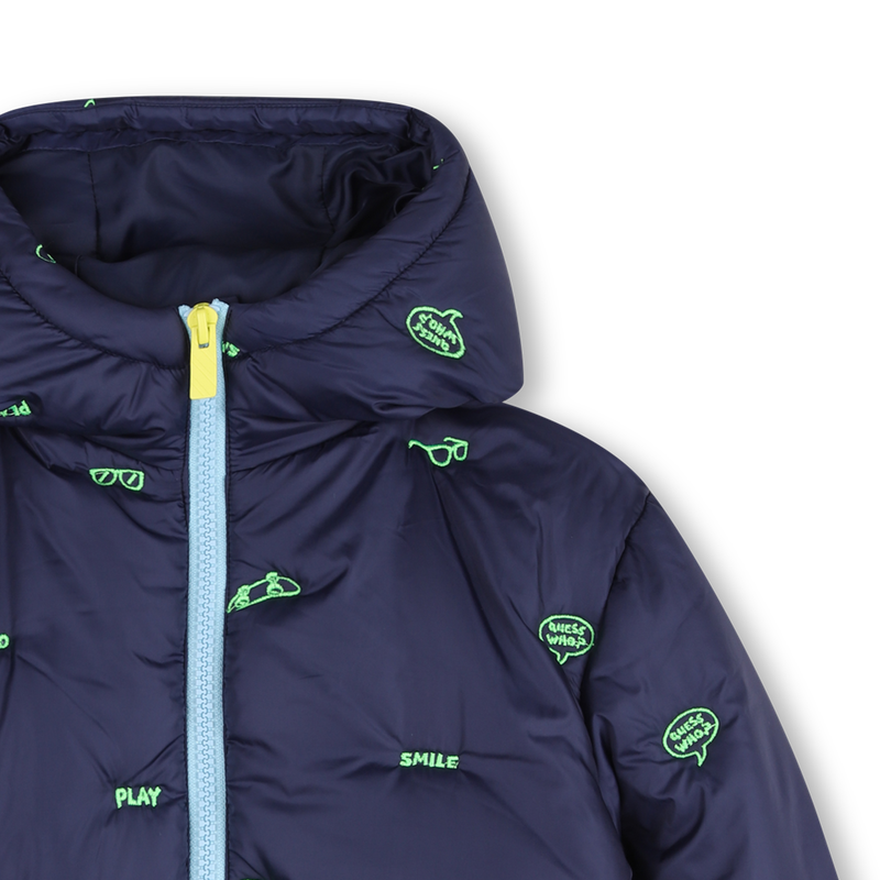 Hooded down jacket BILLIEBLUSH 
                        BOY