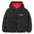 Hooded lined puffer jacket HUGO 
                    GIRL